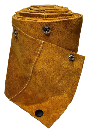 CableCover,Leather Tig 22" w/Snaps