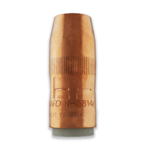 Bernard Centerfire Nozzle, 5/8" Bore 1/4" Rec Copper