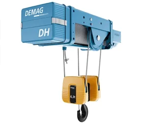 Demag DH wire rope hoist available from Kristian Electric in Canada