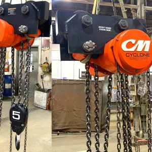 CM Cyclone 5 Ton Hoist/Trolley