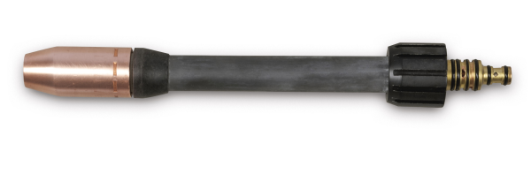 Miller Head Tube Assembly, Water-Cooled, 180 Deg, 8"
