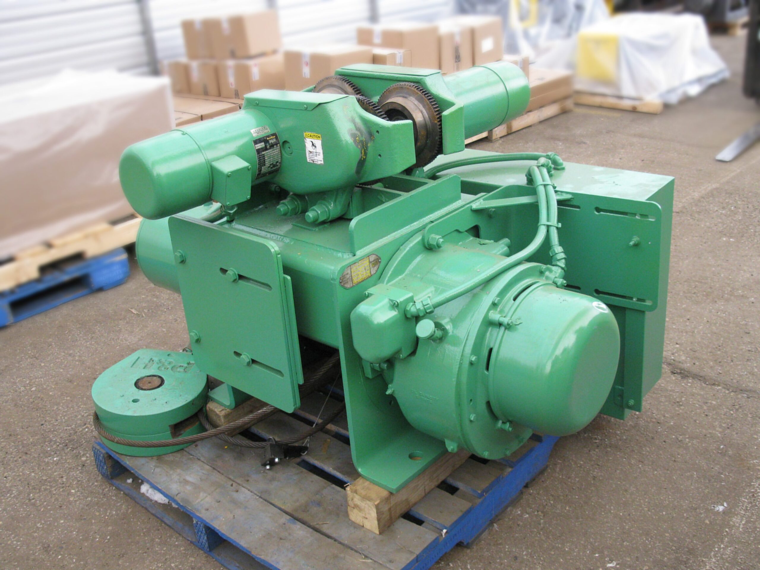 P&H 7.5 Ton Wire Rope Hoist