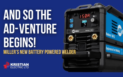 The Miller Venture 150 S Battery Powered Welder