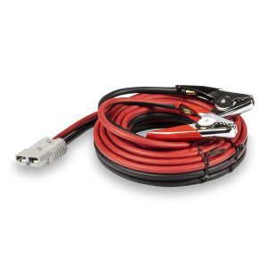 Miller Electric 25-foot Battery Charge / Jump Start Cables with 2 Pole Connector Plug and Clamps