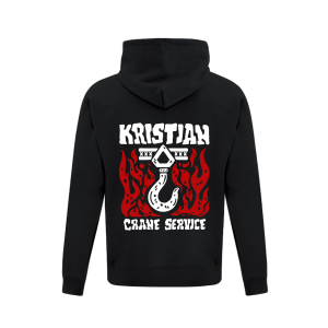 Kristian Crane Zip-Up Hoodie, Service Series Vol. 1, XXLarge