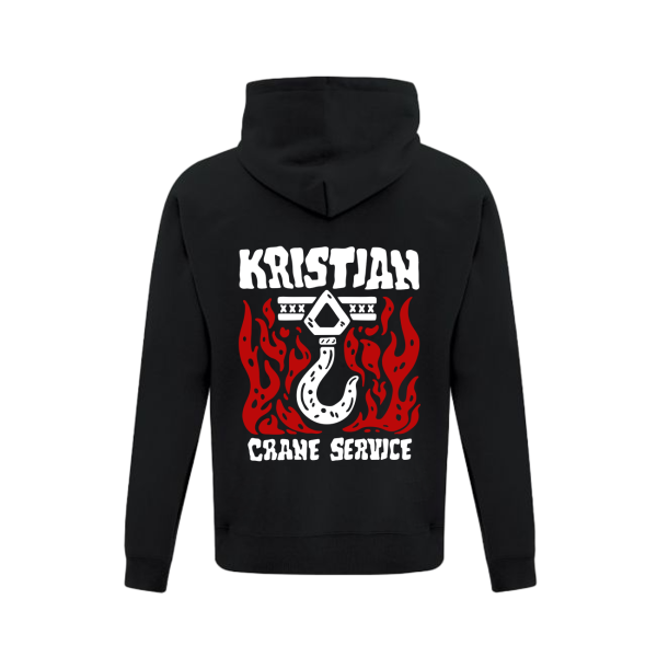 Kristian Crane Zip-Up Hoodie, Service Series Vol. 1, XXLarge