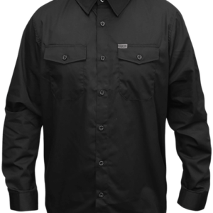 Dixxon Workforce Long Sleeve Work Shirt, Black
