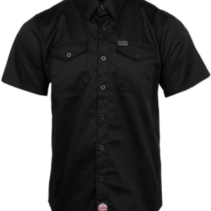 Dixxon Workforce Short Sleeve Work Shirt, Black