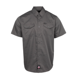 Dixxon Workforce Short Sleeve Work Shirt, Charcoal
