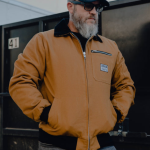 Dixxon Men's Workforce Chore Coat, Tan