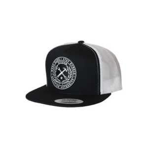 Dixxon Crested Hat, Black/White