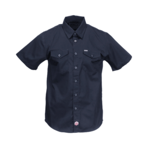 Dixxon Workforce Short Sleeve Work Shirt, Navy