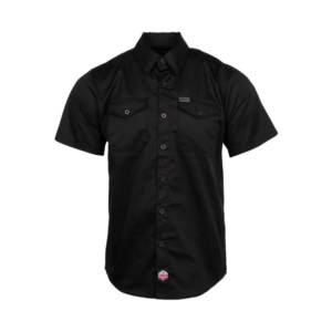 Dixxon Workforce Short Sleeve Work Shirt, Black
