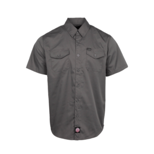 Dixxon Workforce Short Sleeve Work Shirt, Charcoal