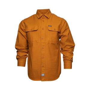 Dixxon Long Sleeve Work Shirt, Camel