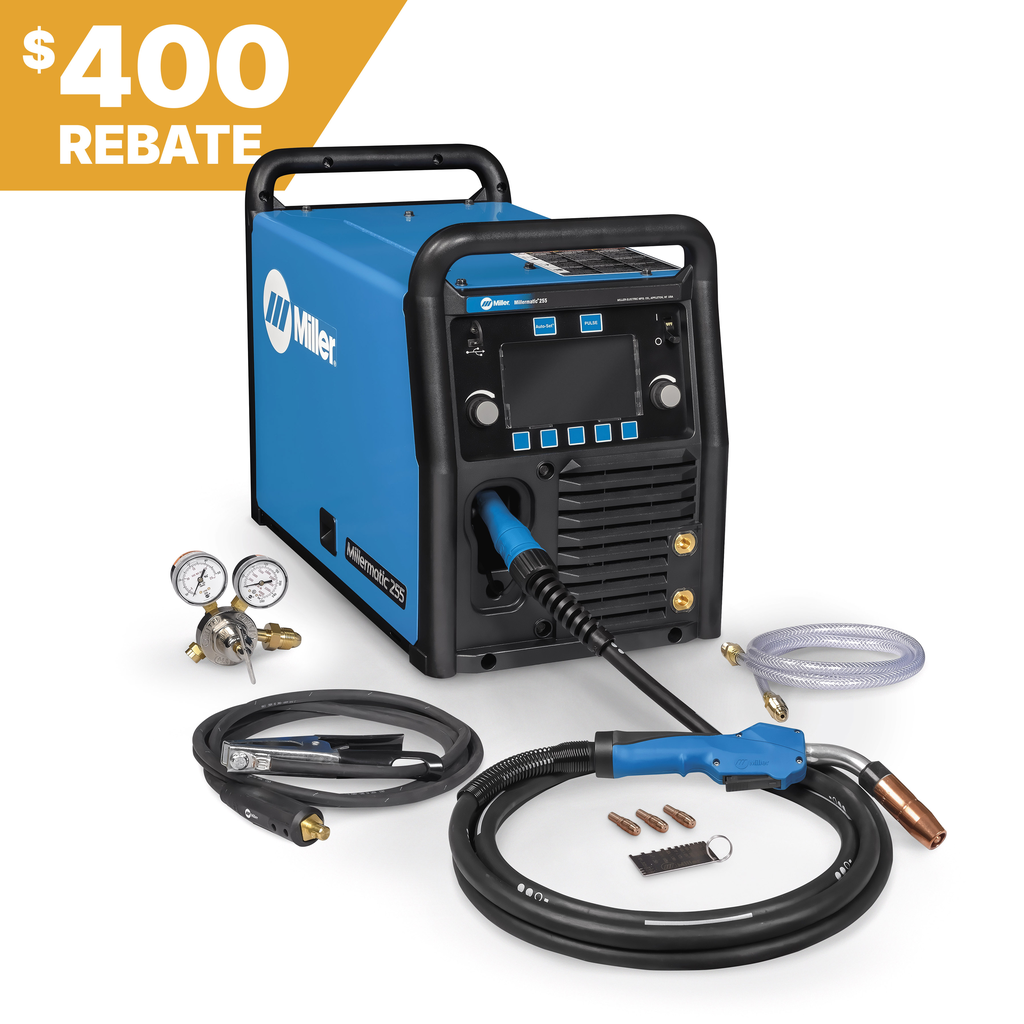 Miller Electric Millermatic® 255 MIG/Pulsed MIG Welder - 208/240V | Kristian Canada