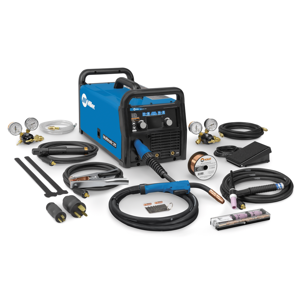 Miller Multimatic 215 Multiprocess Welder with TIG Kit - Image 2
