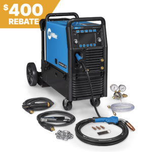 Miller Electric Multimatic® 255 Multiprocess Welder w/ EZ-Latch™ Running Gear- 208-575V | Kristian Canada
