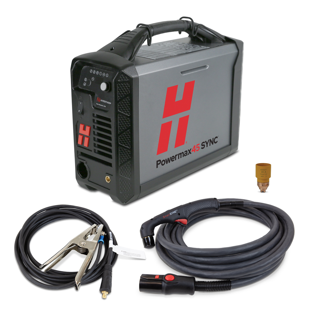 Hypertherm Powermax45 SYNC CSA HS 230V/75° TORCH 20' | Kristian Canada