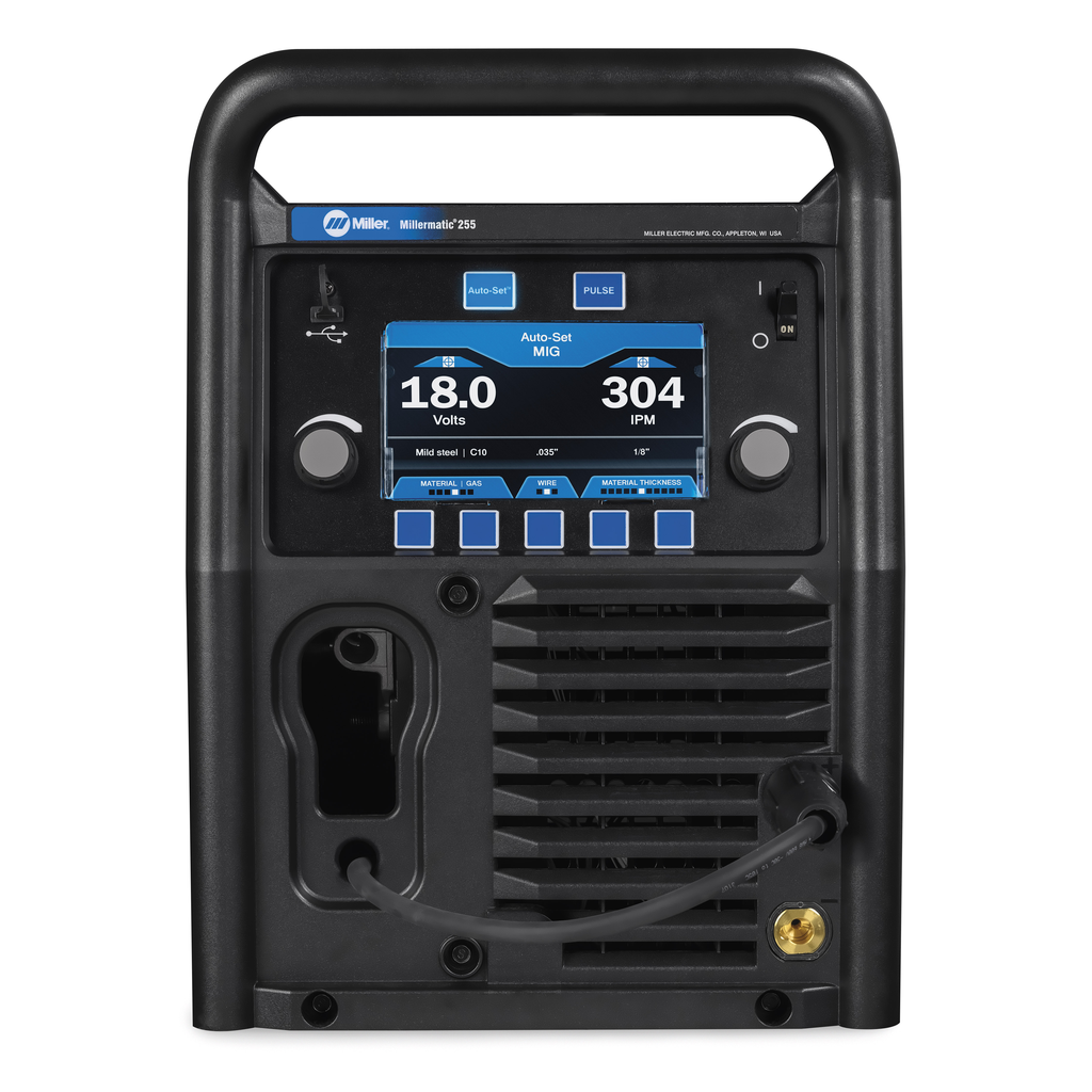 Miller Millermatic 255 MIG Welder with EZ-Latch Running Gear - Image 5