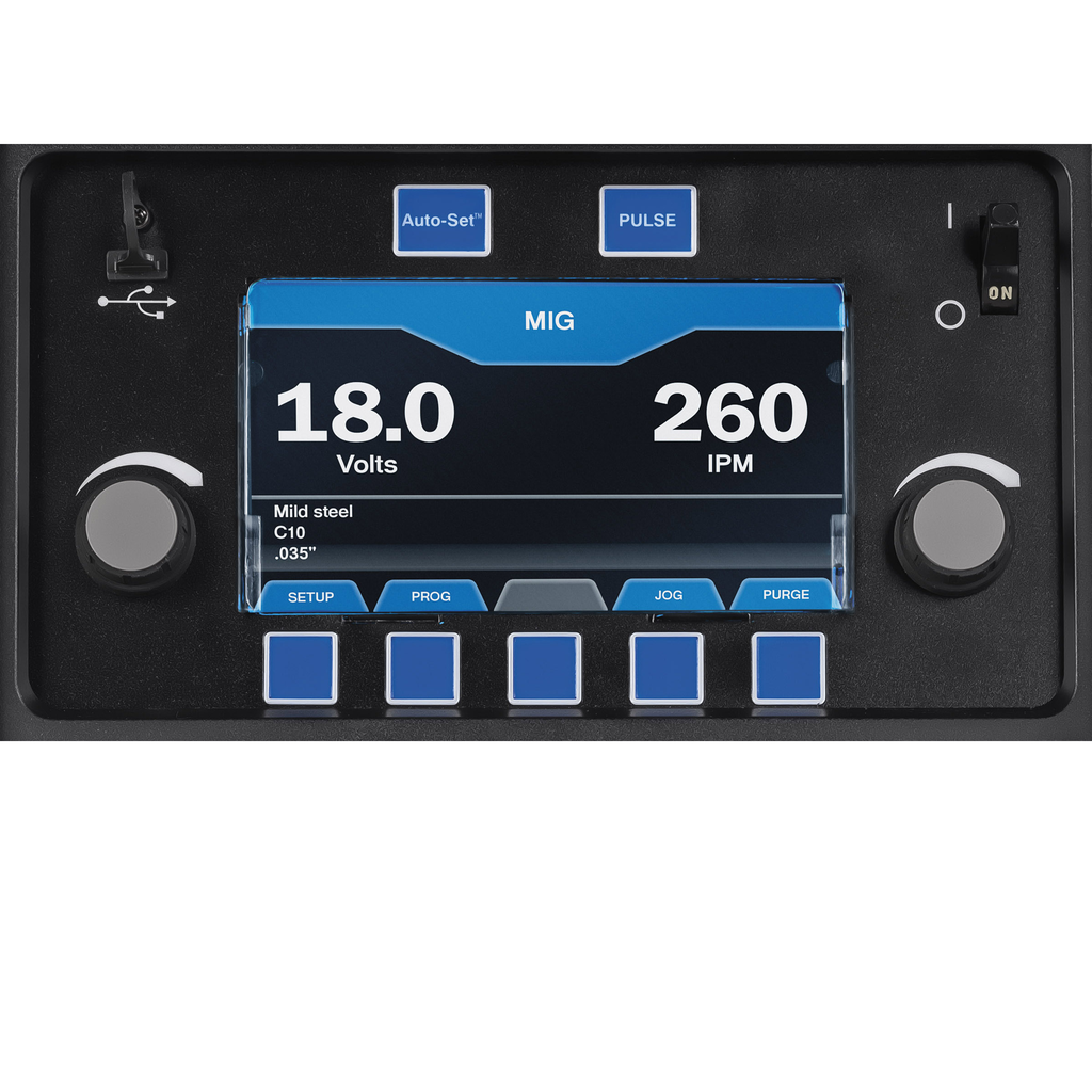 Miller Millermatic 255 MIG Welder with EZ-Latch Running Gear - Image 8