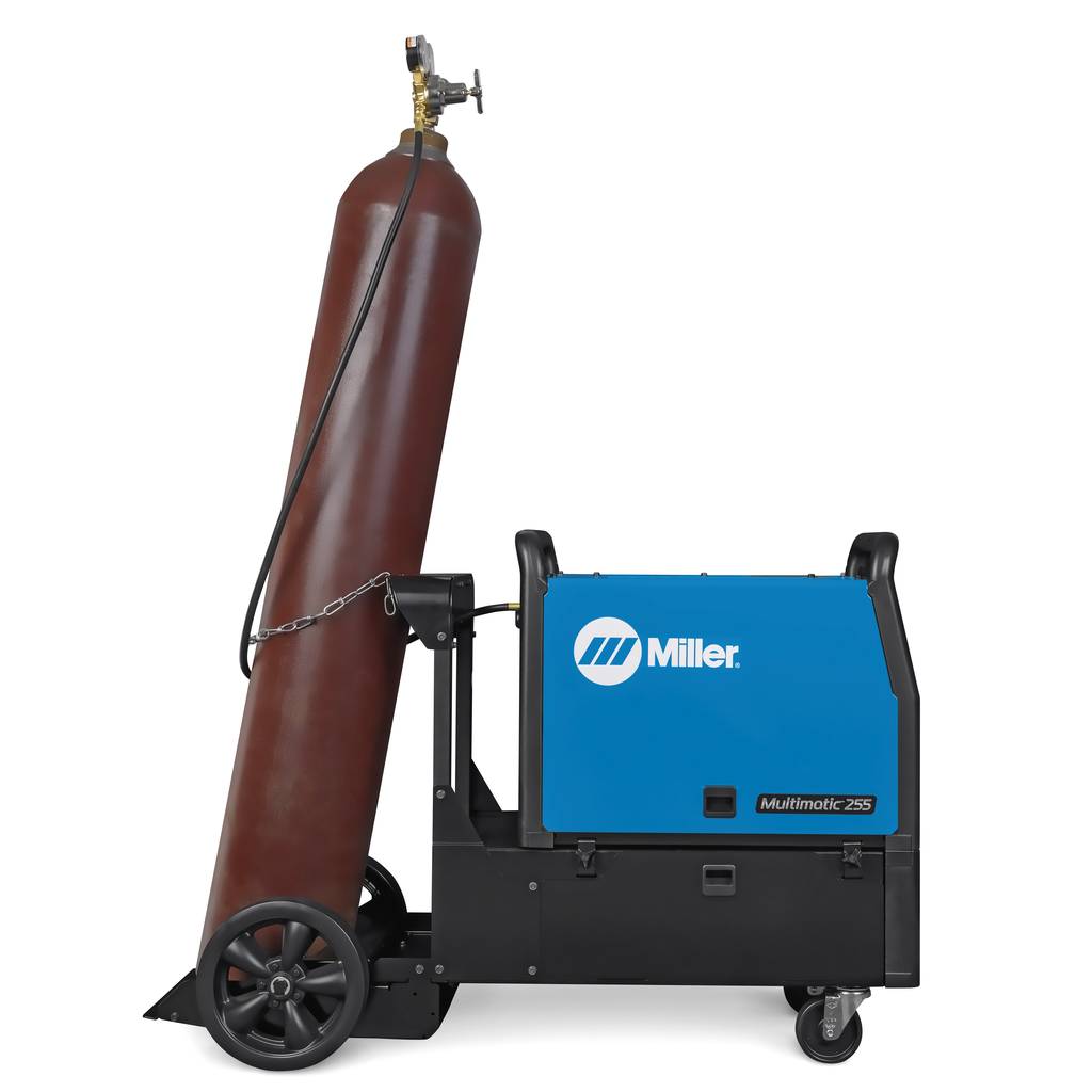 Miller Multimatic 255 Multiprocess Welder with EZ-Latch Running Gear & TIG Kit - Image 3