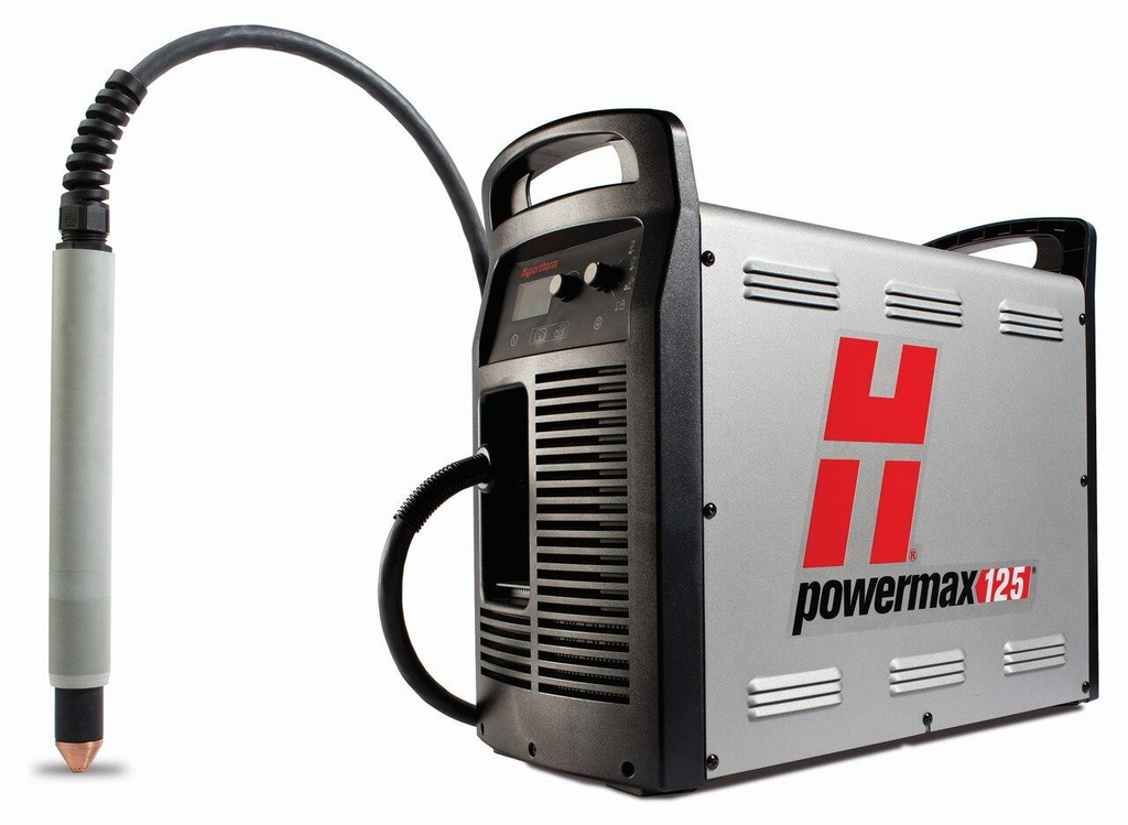 Hypertherm Powermax125 CSA MACHINE SYSTEM 600V/CPC/180° TORCH/HAND CLAMP 25'/REMOTE | Kristian Canada