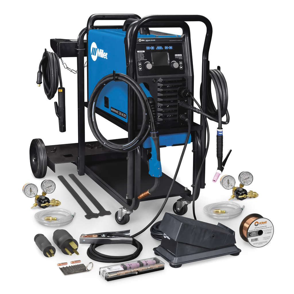 Miller Multimatic 220 AC/DC with Wireless Foot Pedal - Image 2
