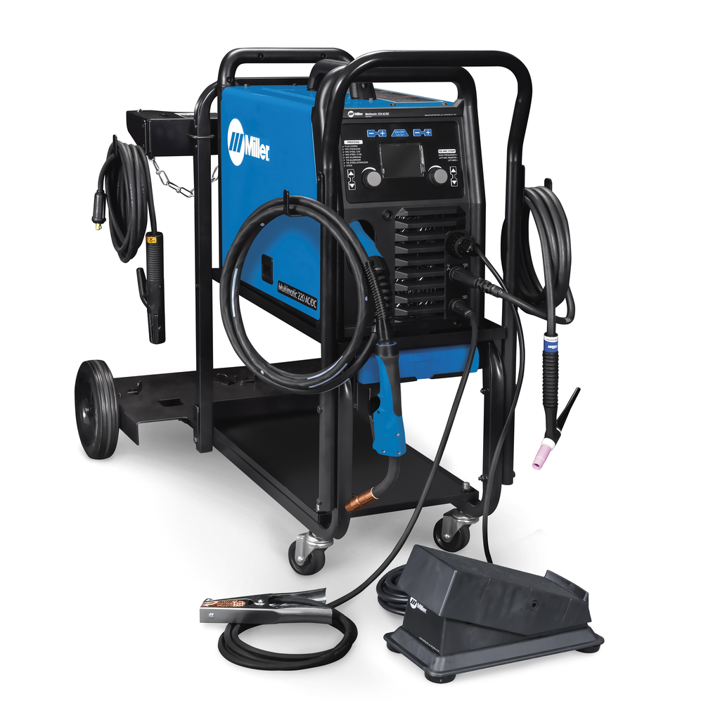Miller Multimatic 220 AC/DC with Wireless Foot Pedal - Image 3